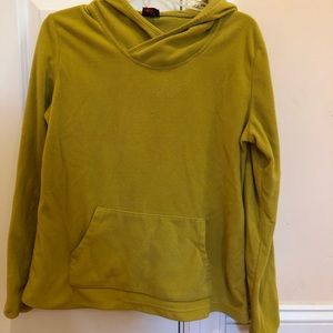 greenish yellow hoodie